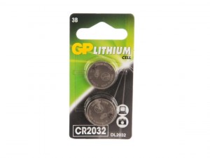 Батарейки литиевые дисковые 2 шт. GP CR2032 GP-913919 - фото 1