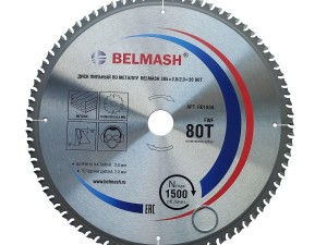 Диск пильный по металлу BELMASH 305x2,8/2,0x30 80T - фото 2